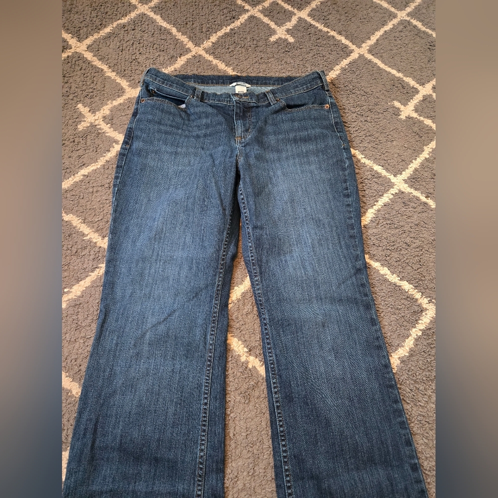 Duluth Trading Co Straight Jeans 12 X 33 - Picture 2 of 10